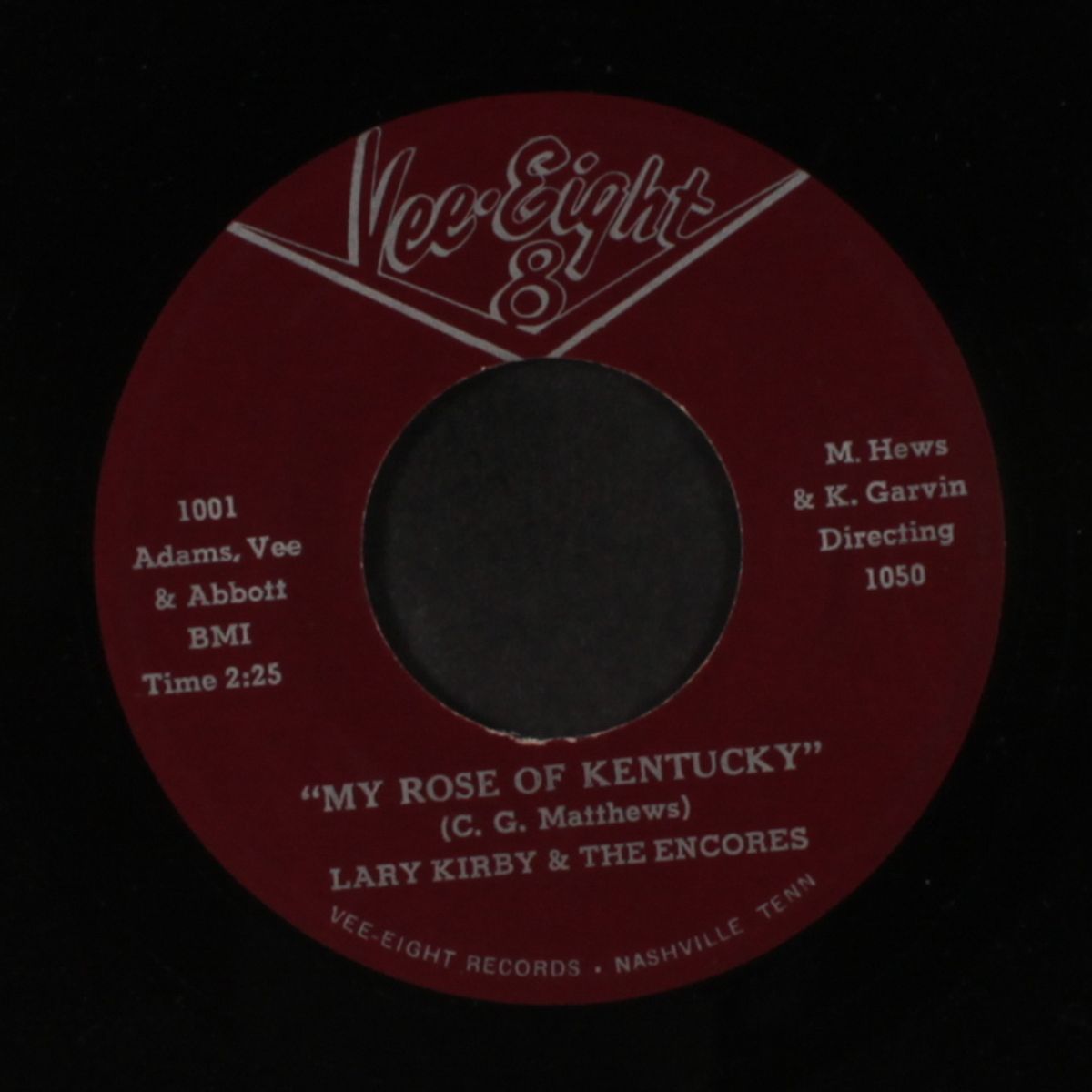 my baby don't love me / my rose of kentucky by LARRY KIRBY