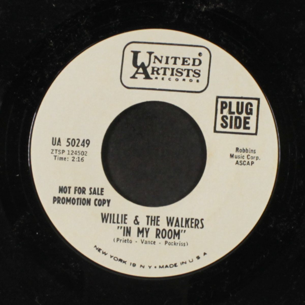 in my room / poor janie by WILLIE & WALKERS
