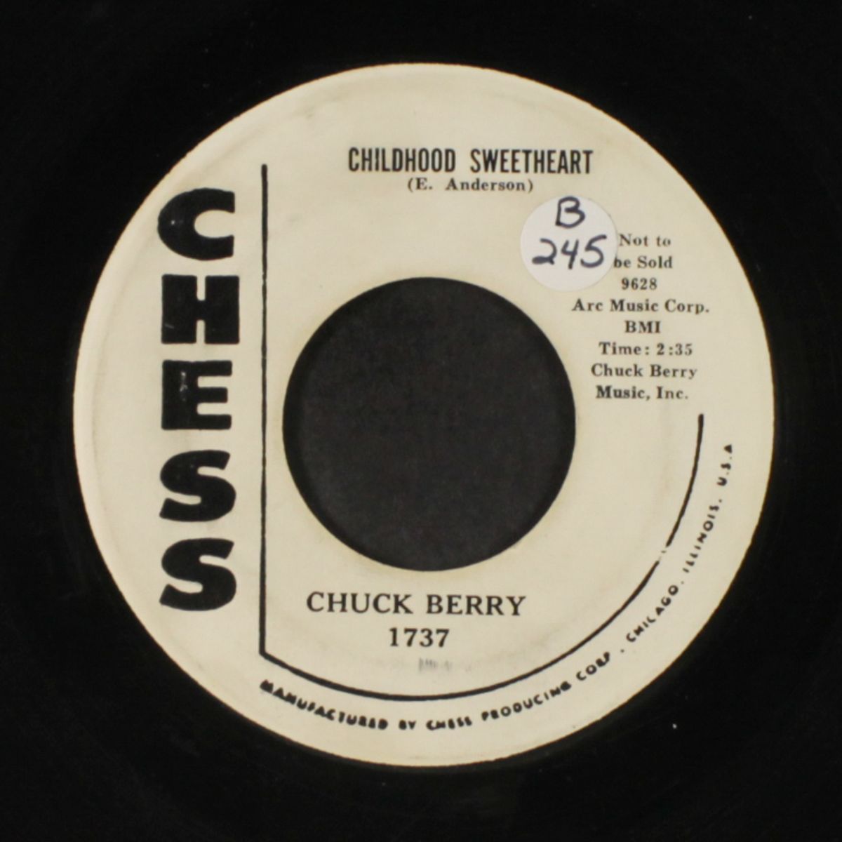 childhood sweetheart / broken arrow by CHUCK BERRY