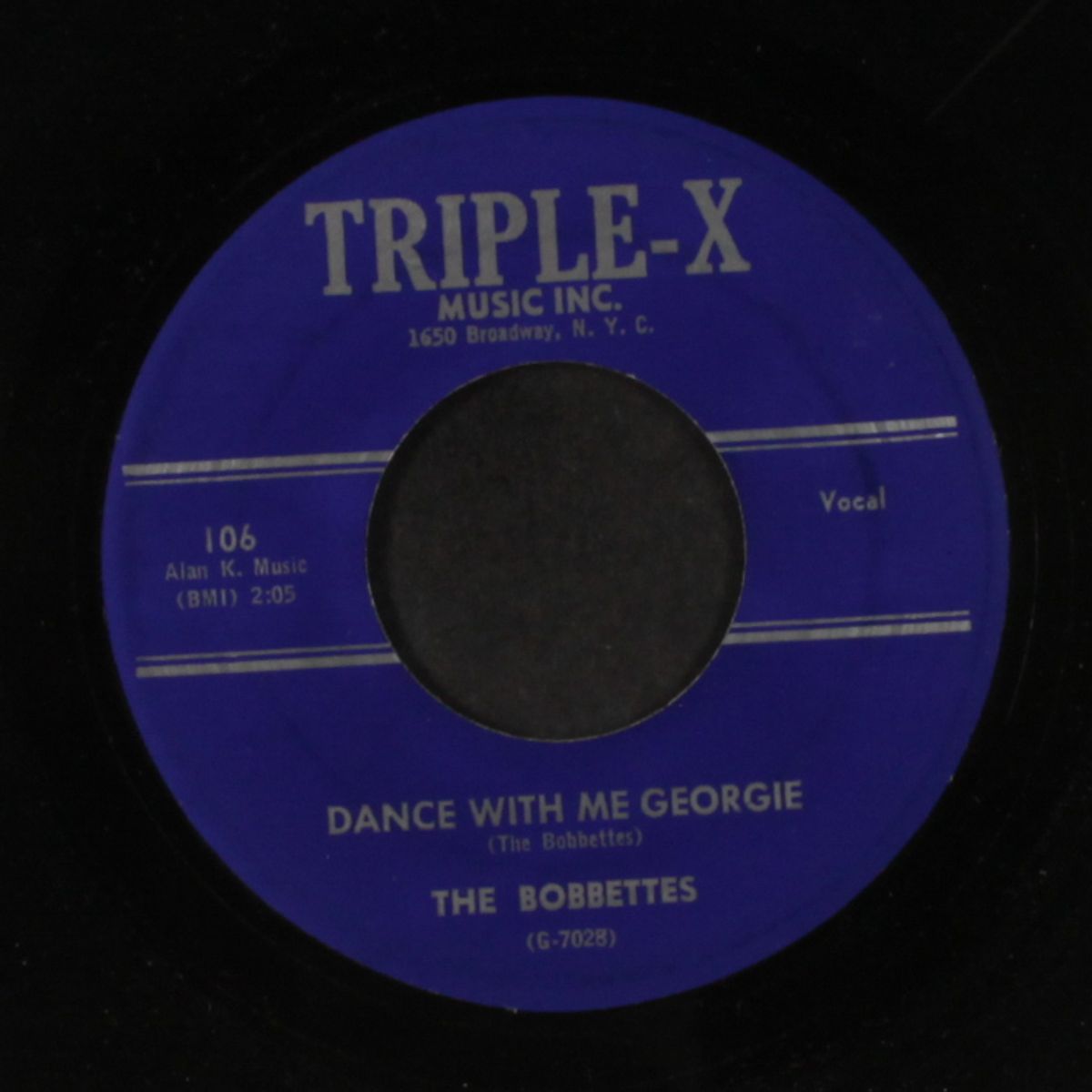 have mercy baby / dance with me georgie by BOBBETTES