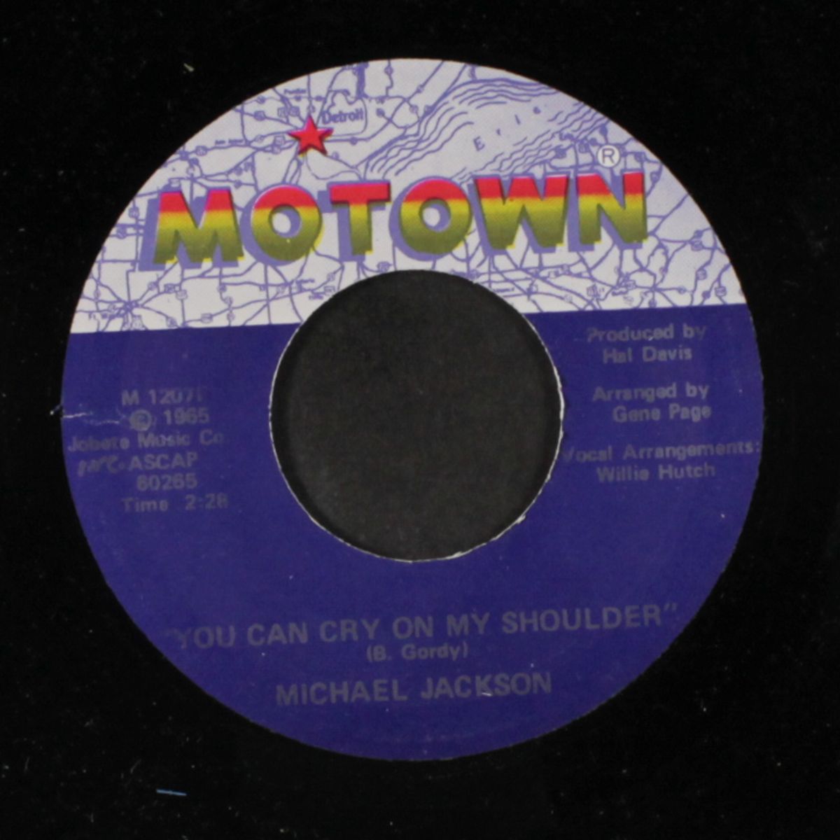 ben / you can cry on my shoulder by MICHAEL JACKSON