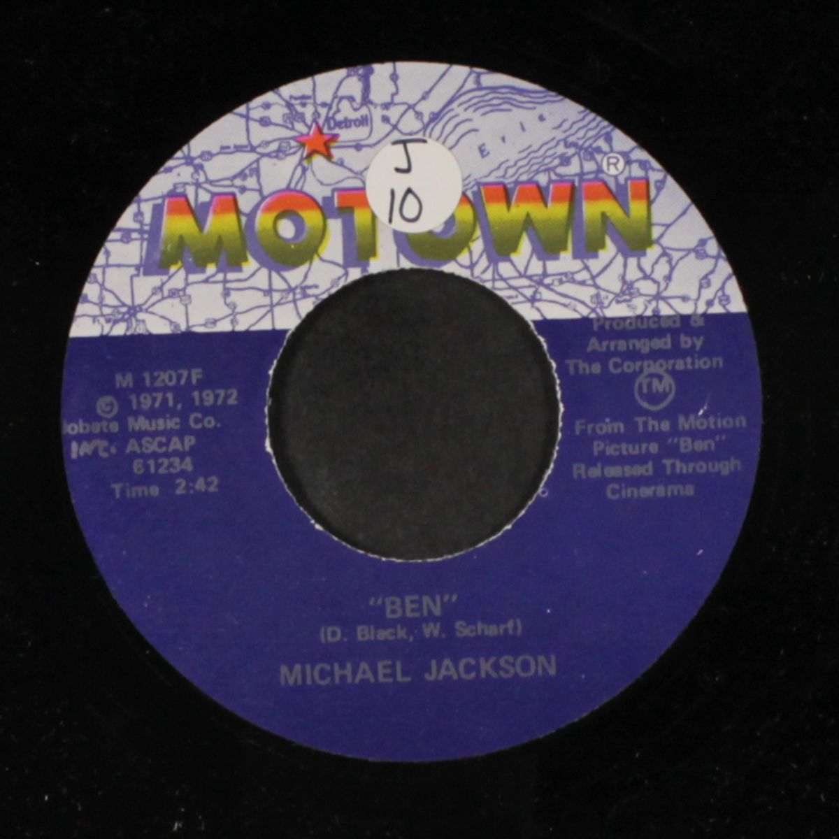 ben / you can cry on my shoulder by MICHAEL JACKSON