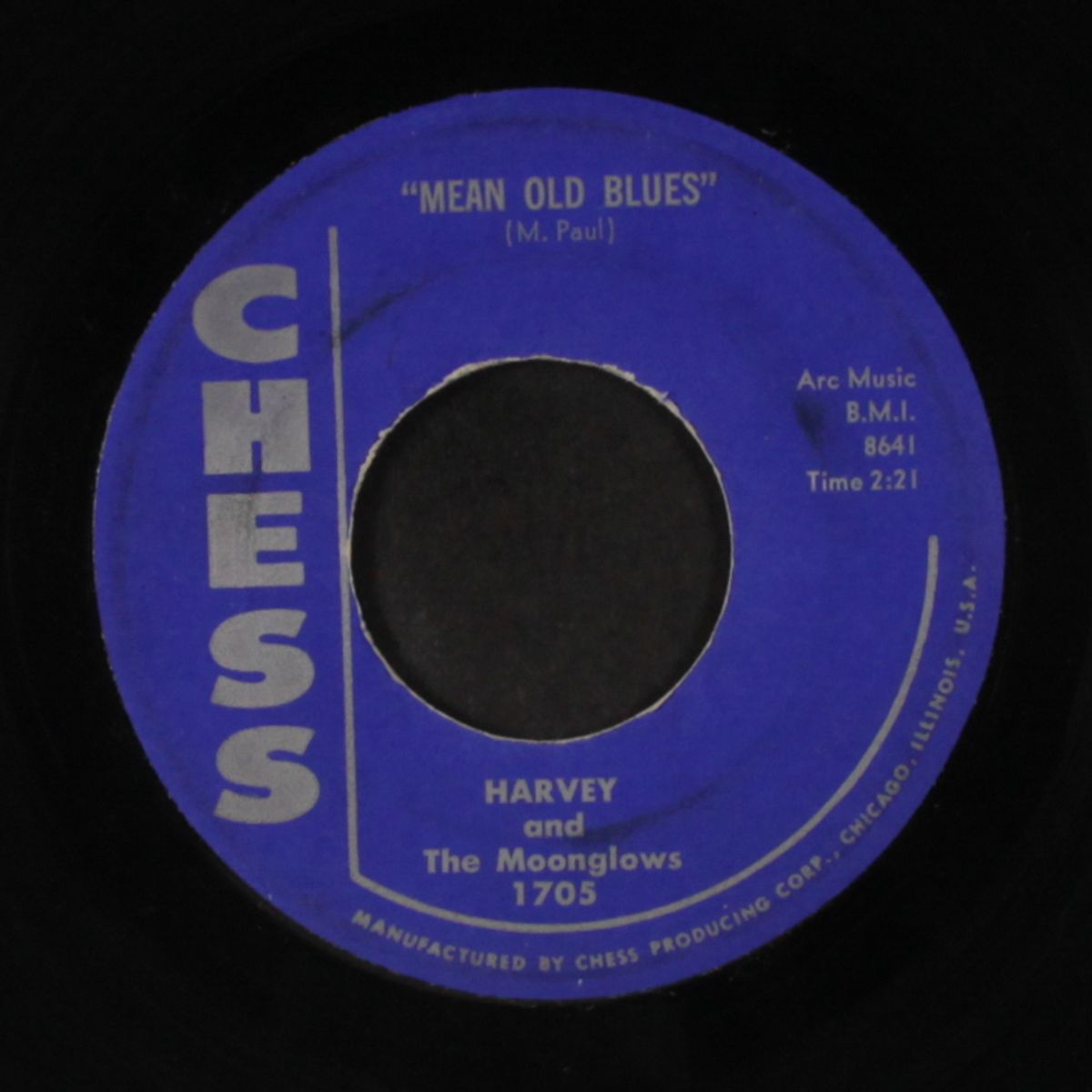 ten commandments of love / mean old blues by HARVEY & MOONGLOWS