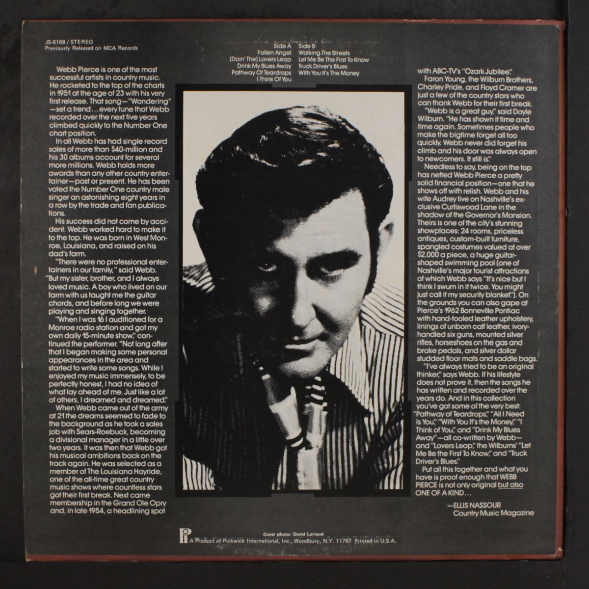 fallen angel by WEBB PIERCE