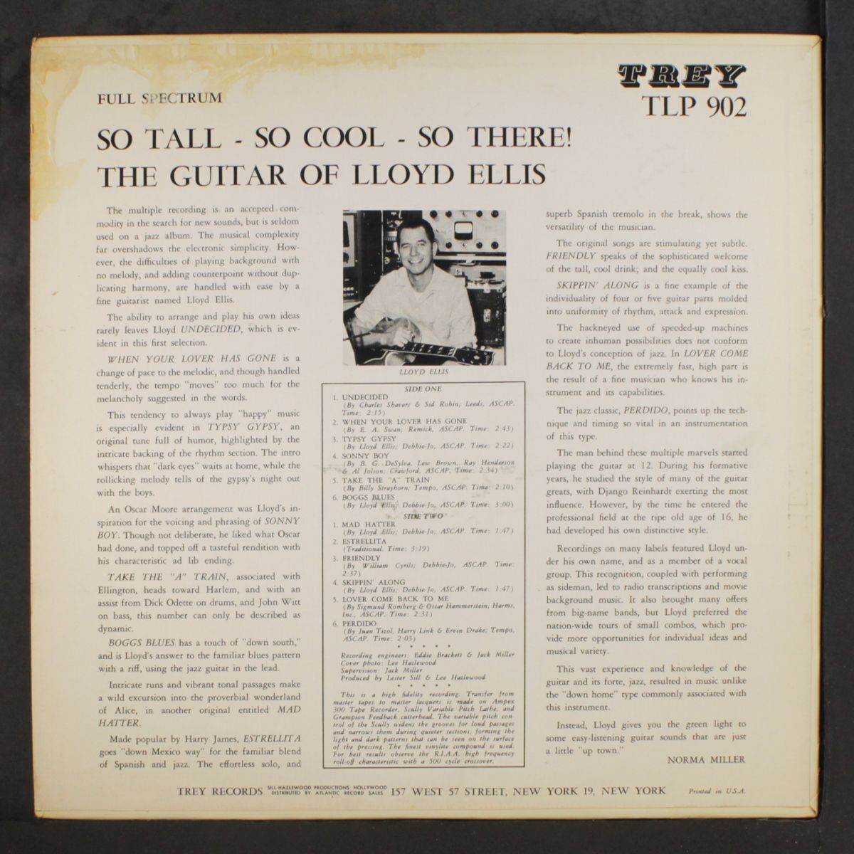 so tall, so cool, so there!, the guitar of by LLOYD ELLIS