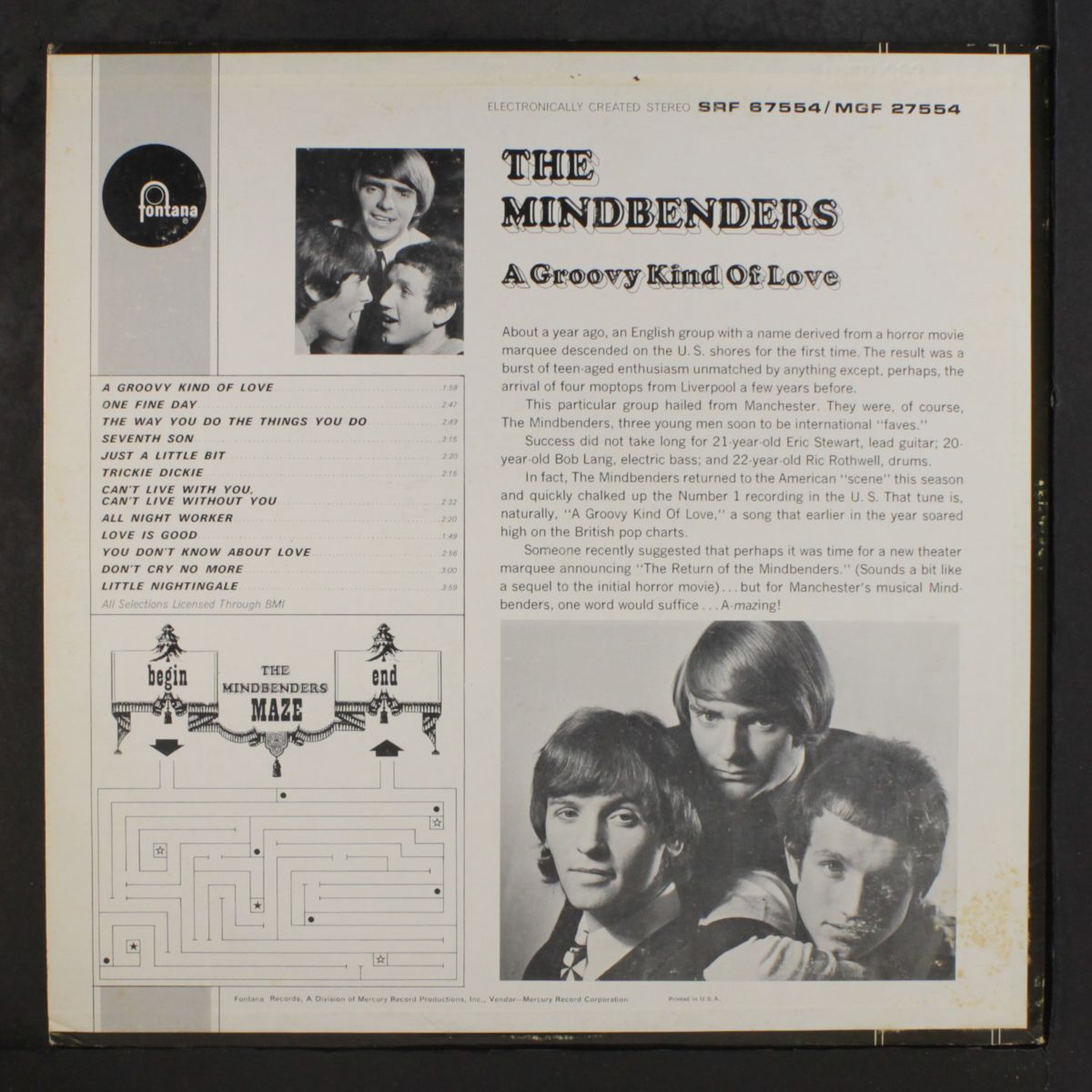 a groovy kind of love by MINDBENDERS