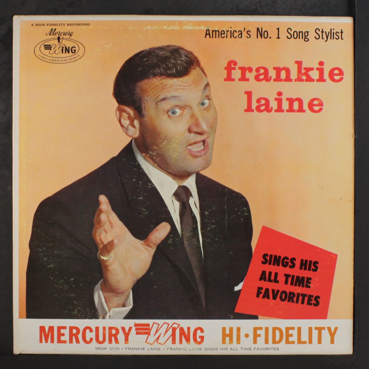 sings all time favorites by FRANKIE LAINE