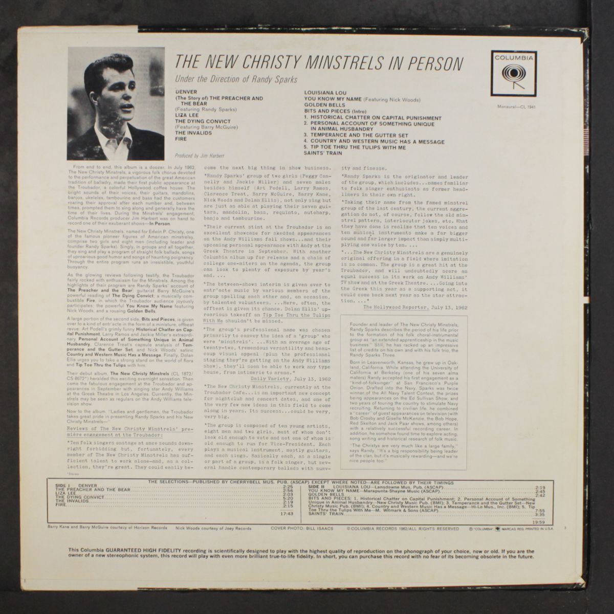 in person by NEW CHRISTY MINSTRELS