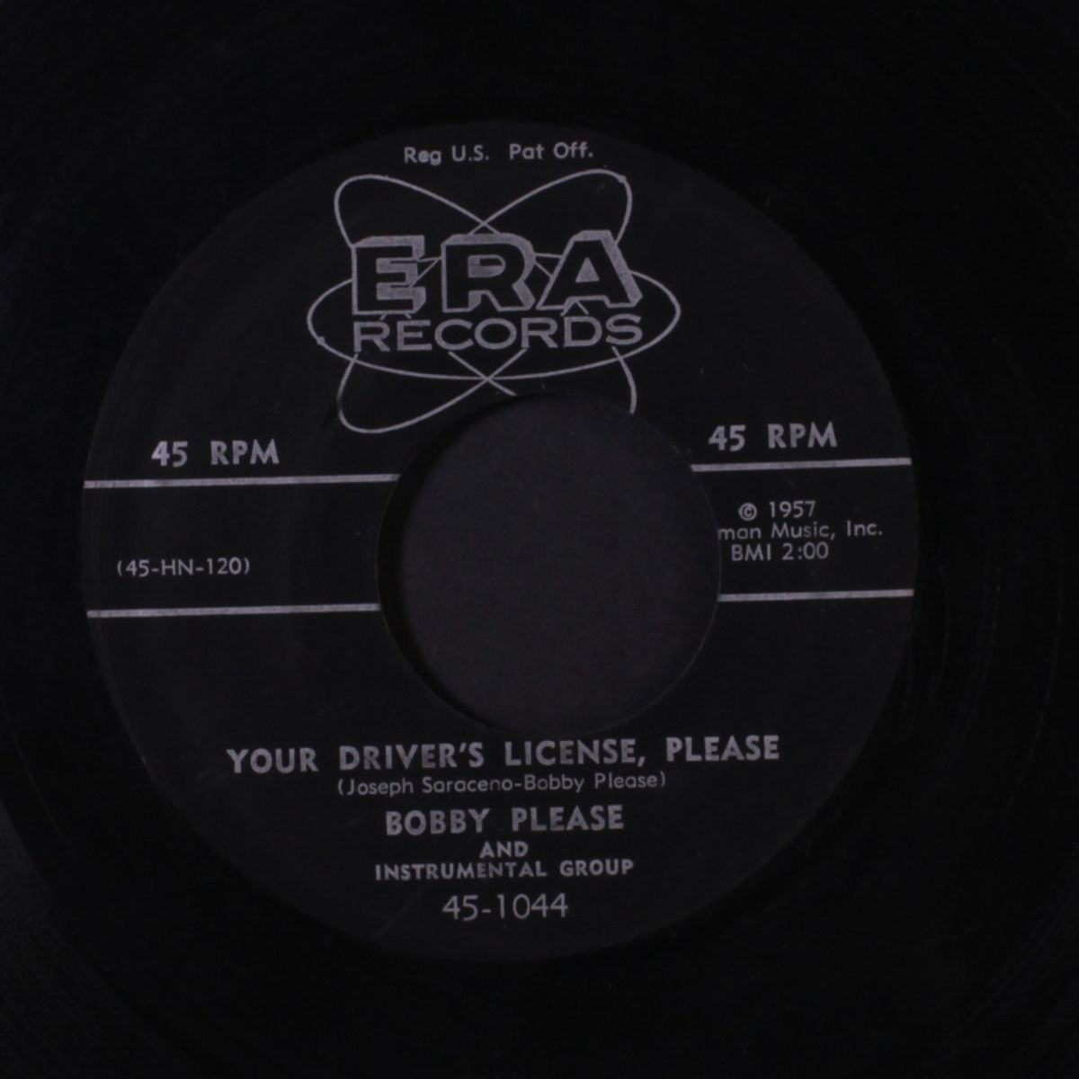 your driver's license, please / heartache street by BOBBY PLEASE