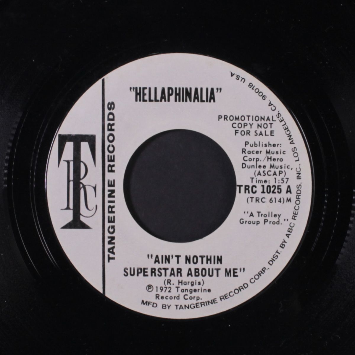 ain't nothin superstar about me / same by HELLAPHINALIA