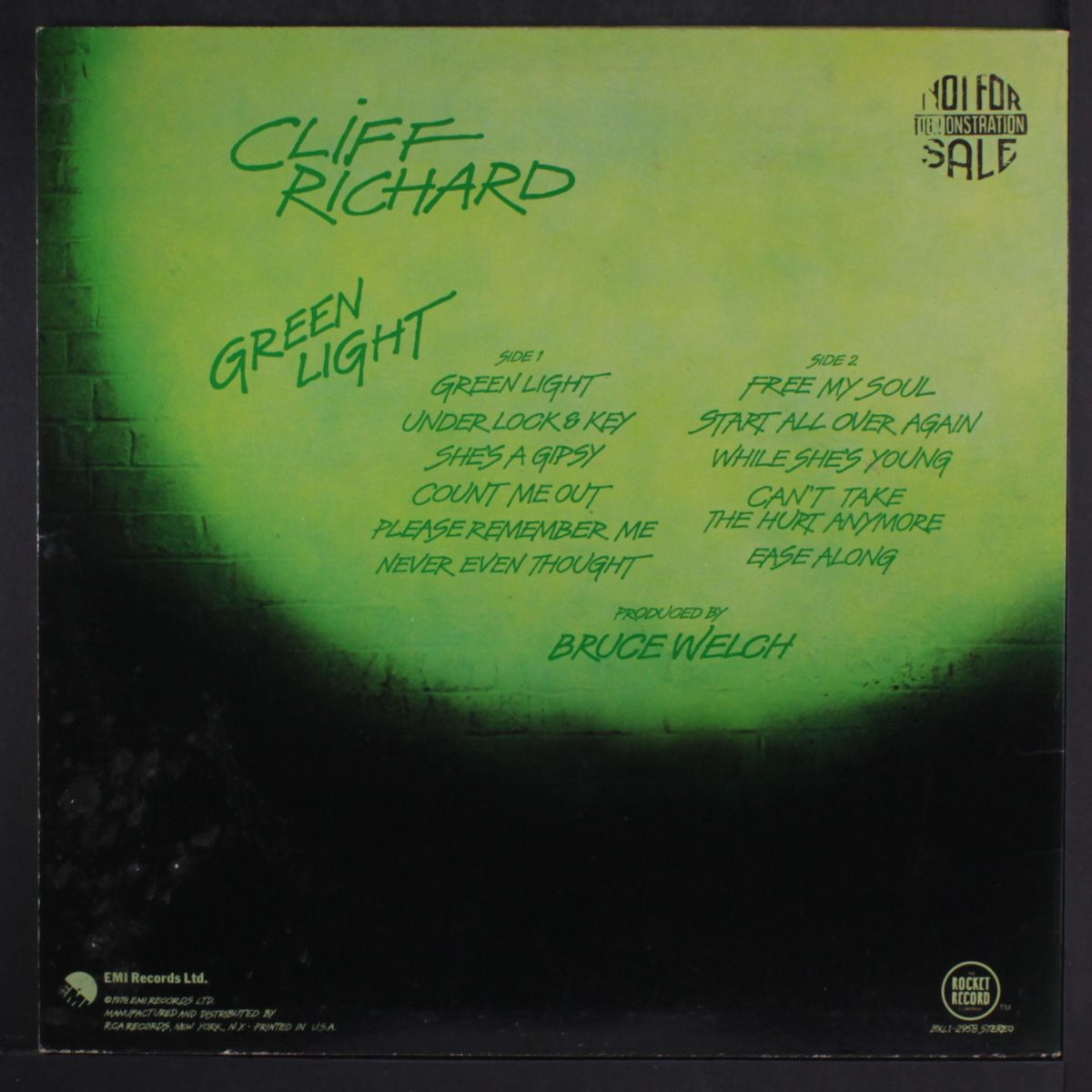 green light by CLIFF RICHARD