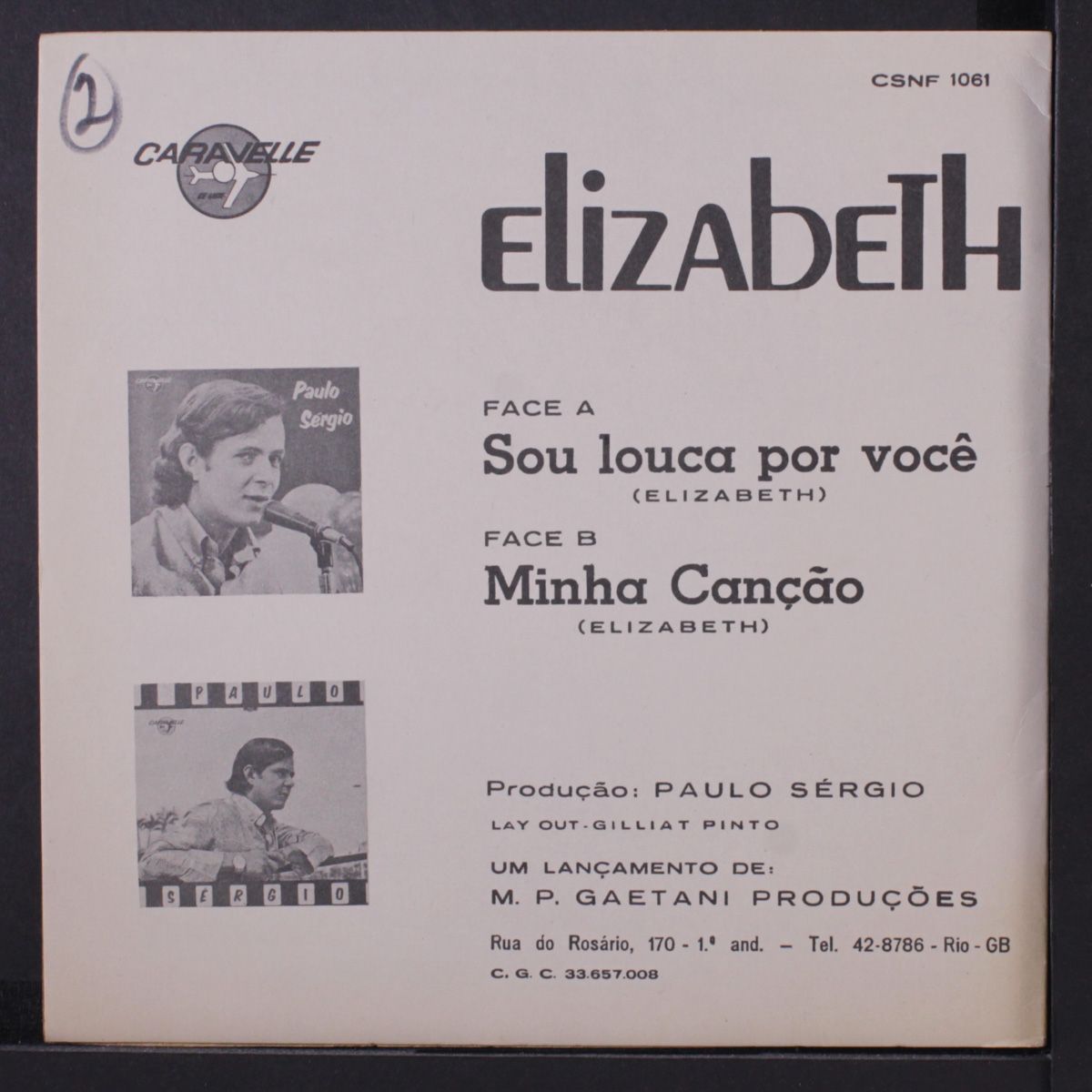 sou louca por voce / minha cancao by ELIZABETH