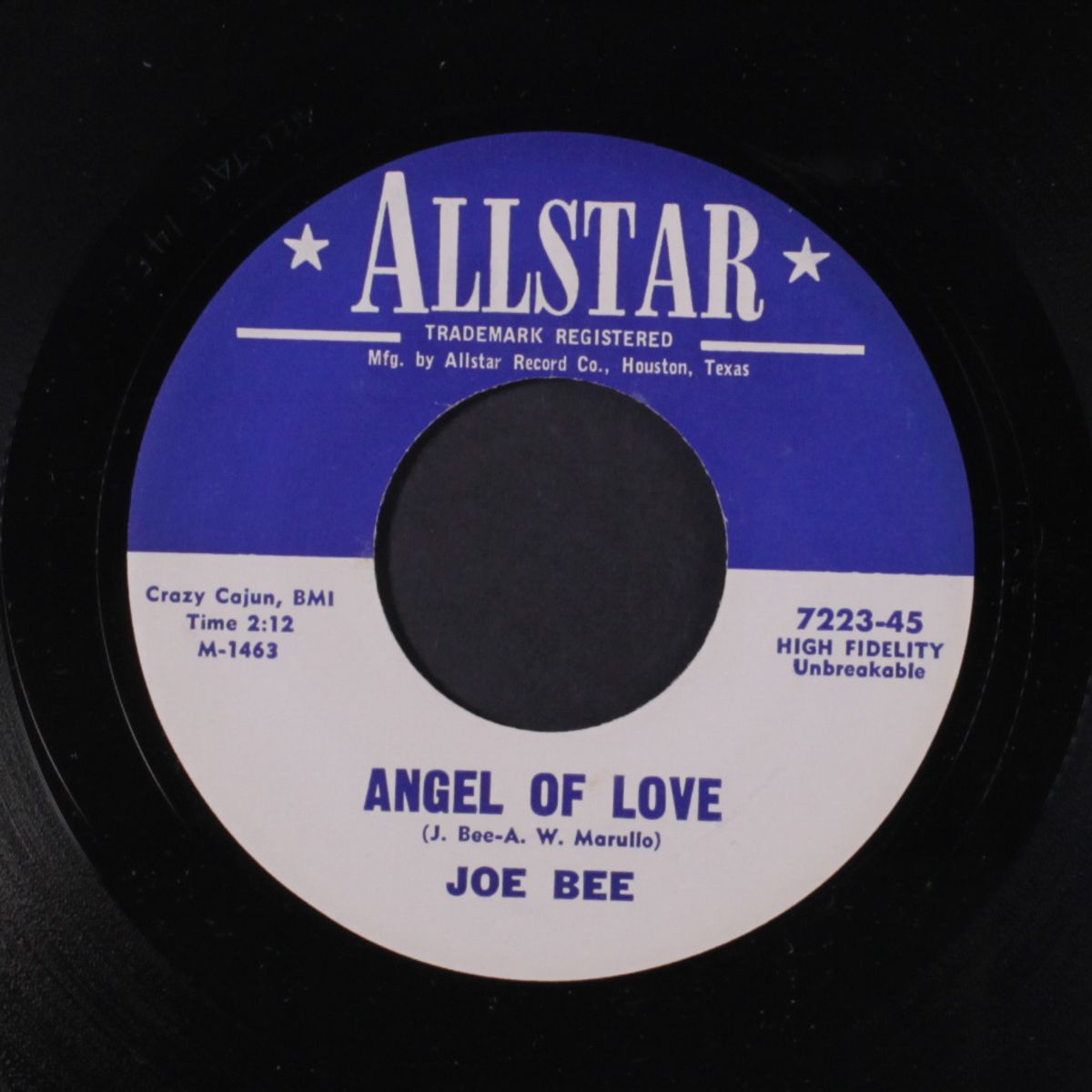 what good would it do / angel of love by JOE BEE