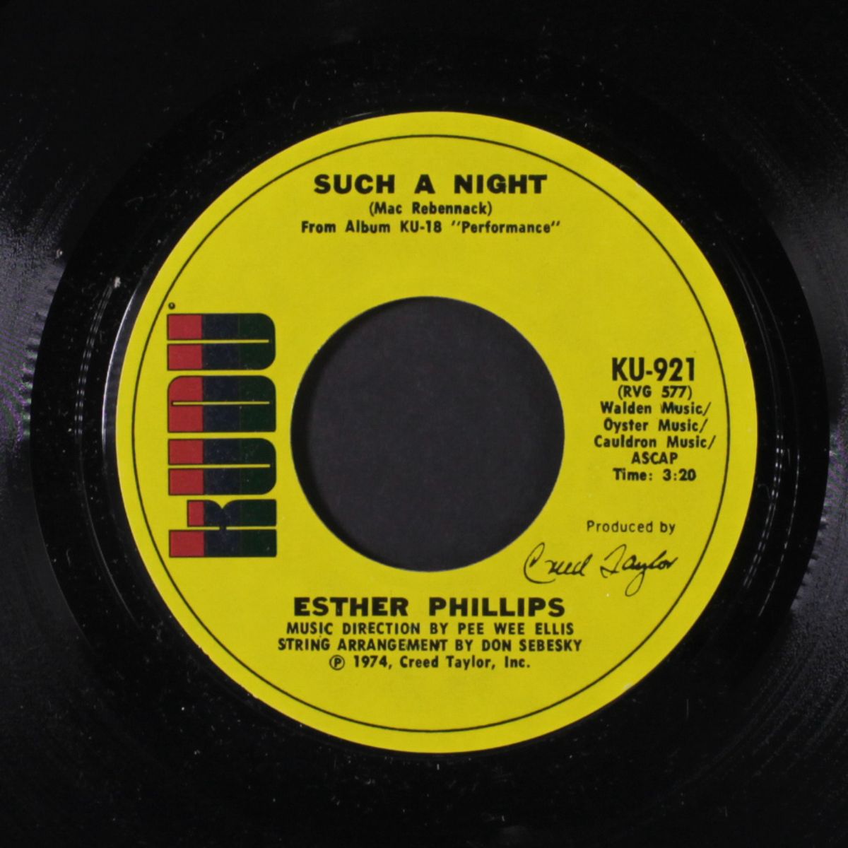such a night / can't trust your neighbor with your baby by ESTHER PHILLIPS