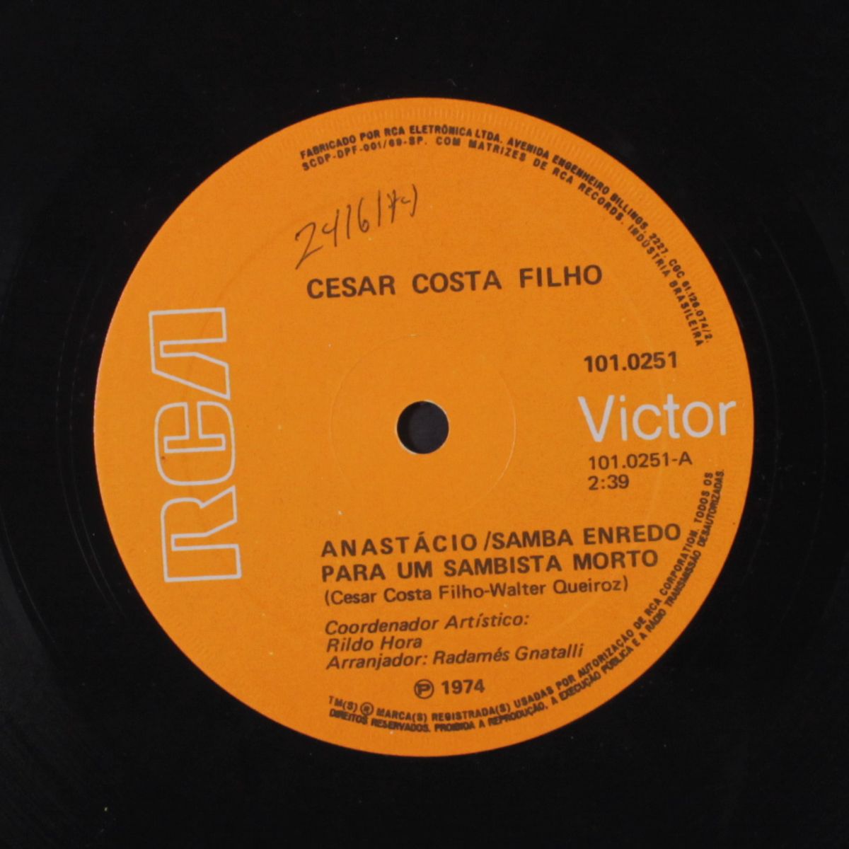 anastacio / bilhete pra bem longe by CESAR COSTA FILHO