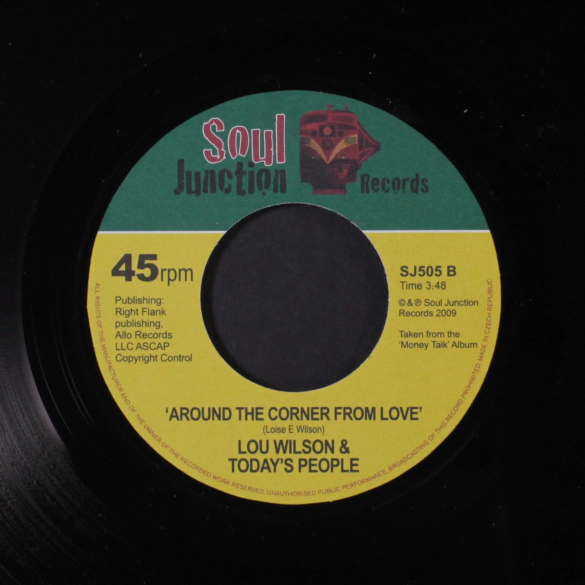 settle down / around the corner from love by LOU WILSON & TODAY'S PEOPLE