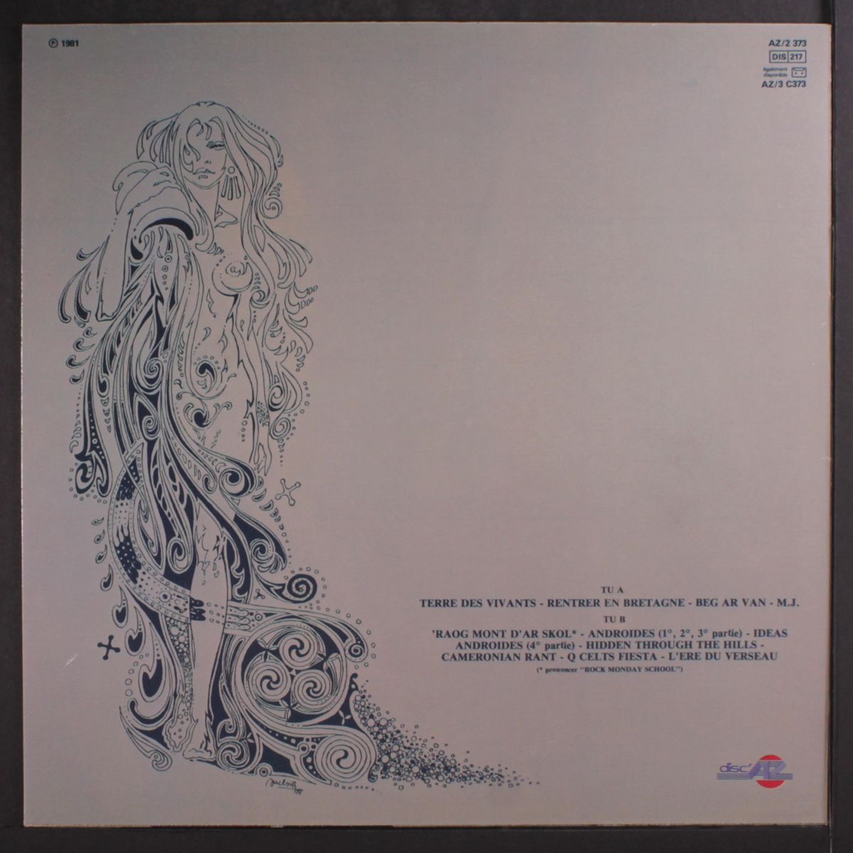 terre des vivants bed an dud vew by ALAN STIVELL