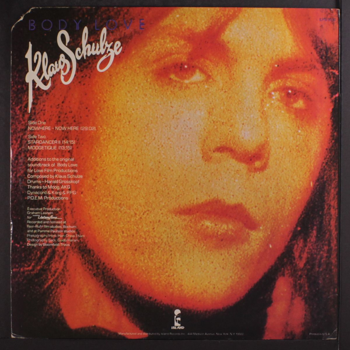 body love - additions by KLAUS SCHULZE
