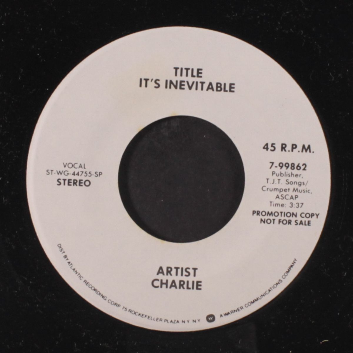 it's inevitable / same by CHARLIE