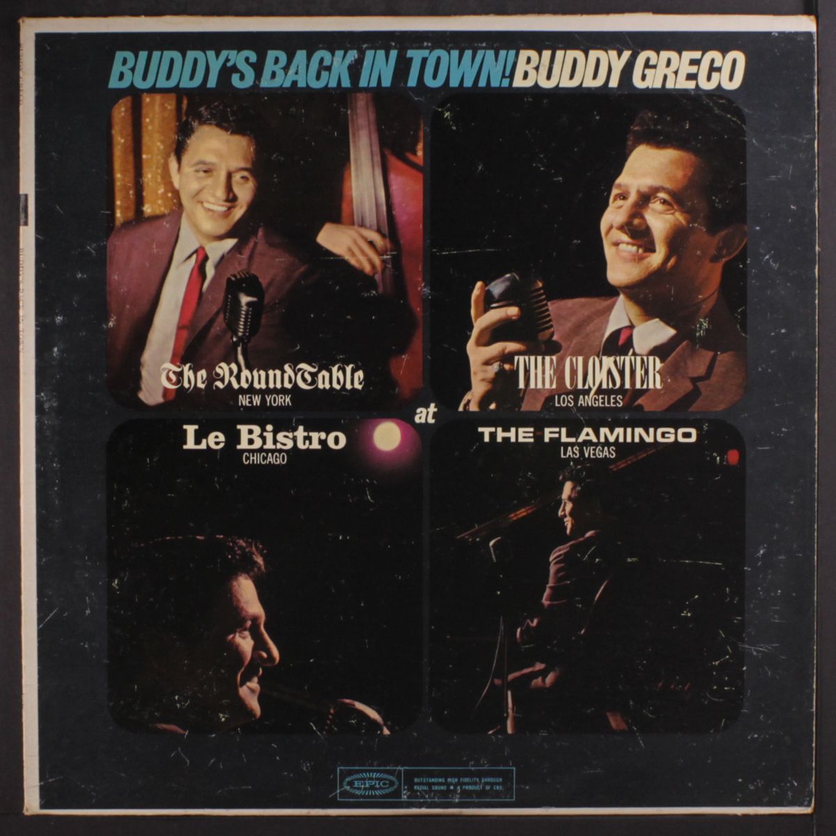 buddy's back in town! by BUDDY GRECO