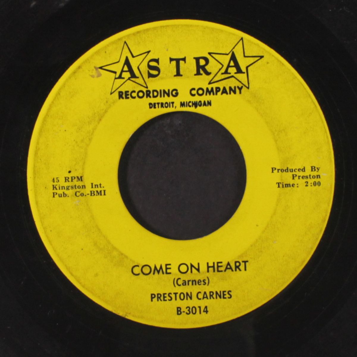 if i didn't love you / come on heart by PRESTON CARNES