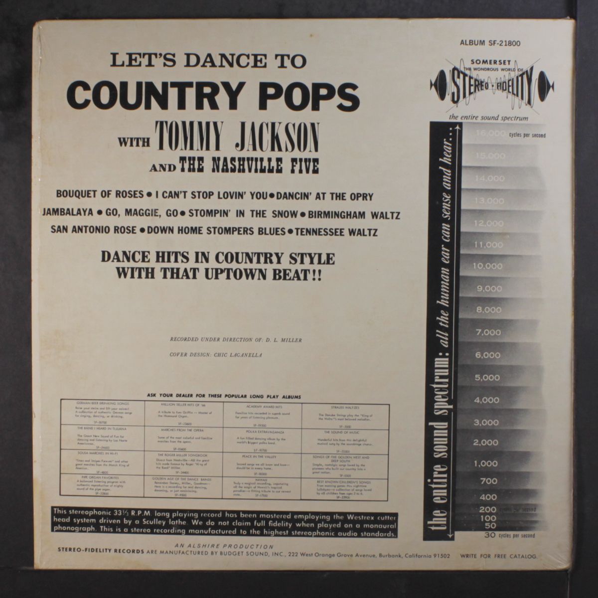 let's dance to country pops by TOMMY JACKSON