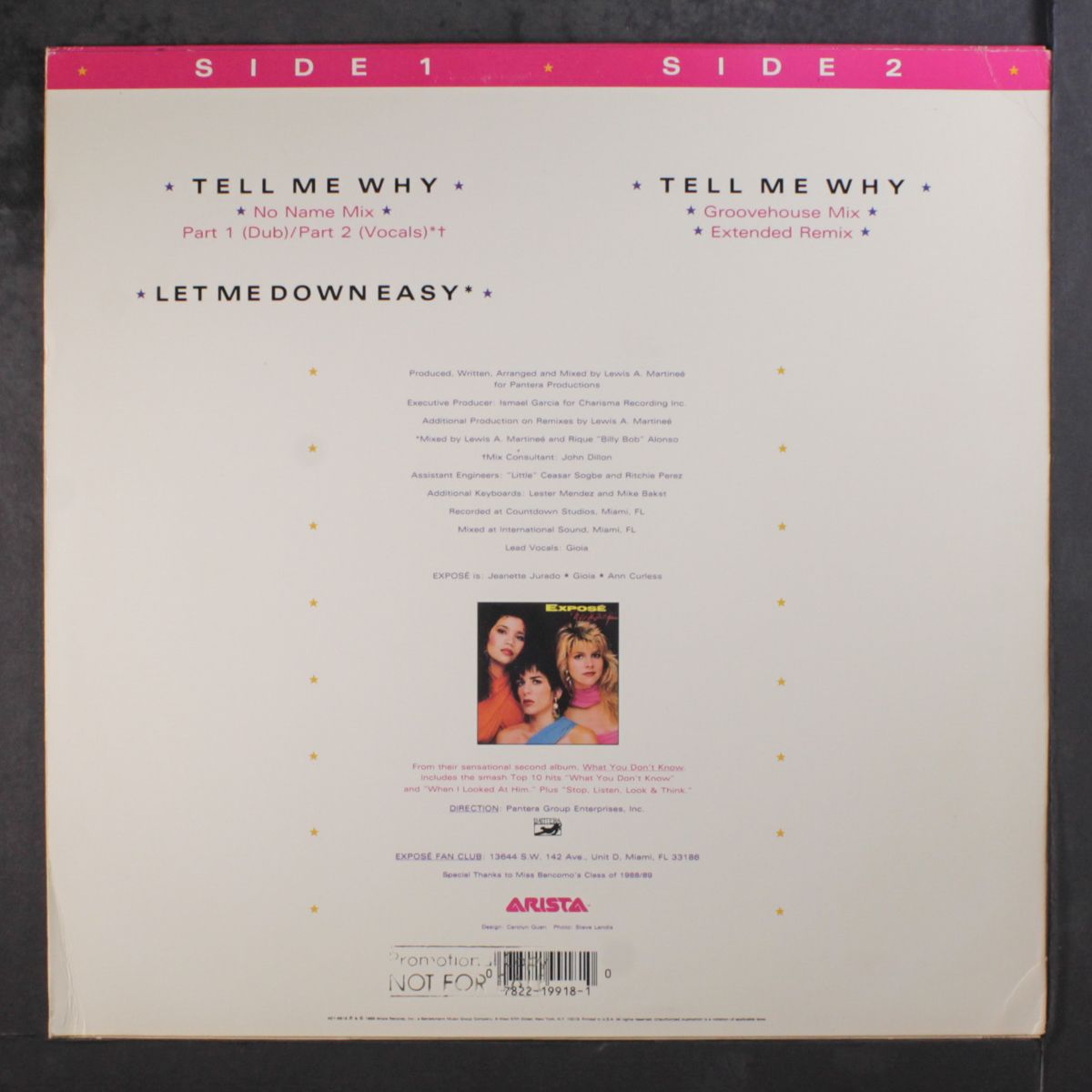 tell me why by EXPOSE