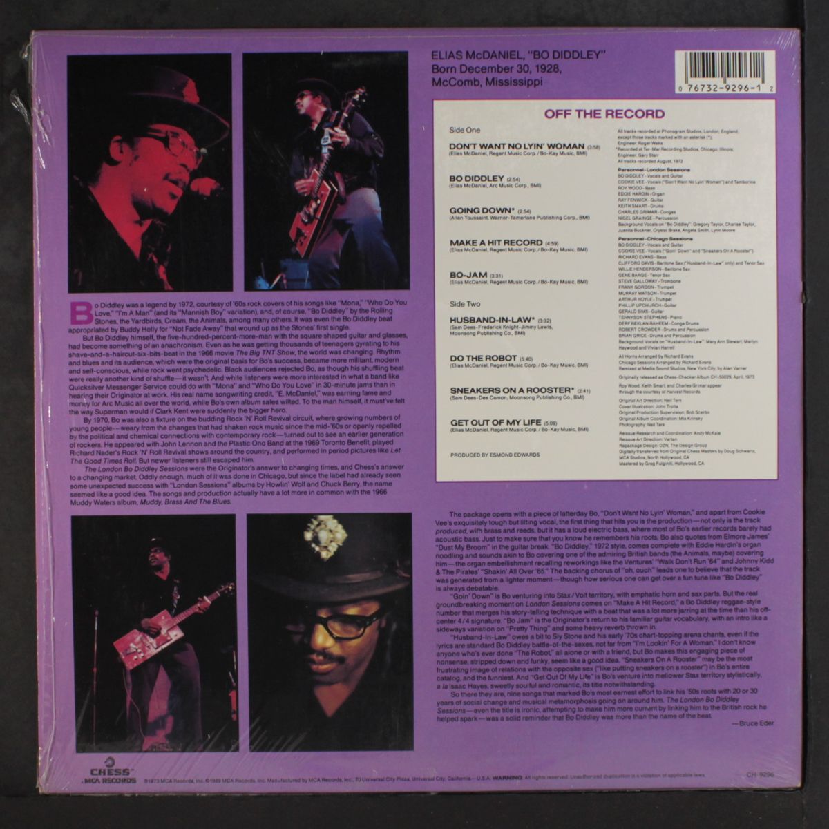 the london sessions by BO DIDDLEY