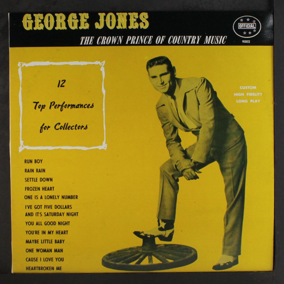 the crown prince of country music by GEORGE JONES