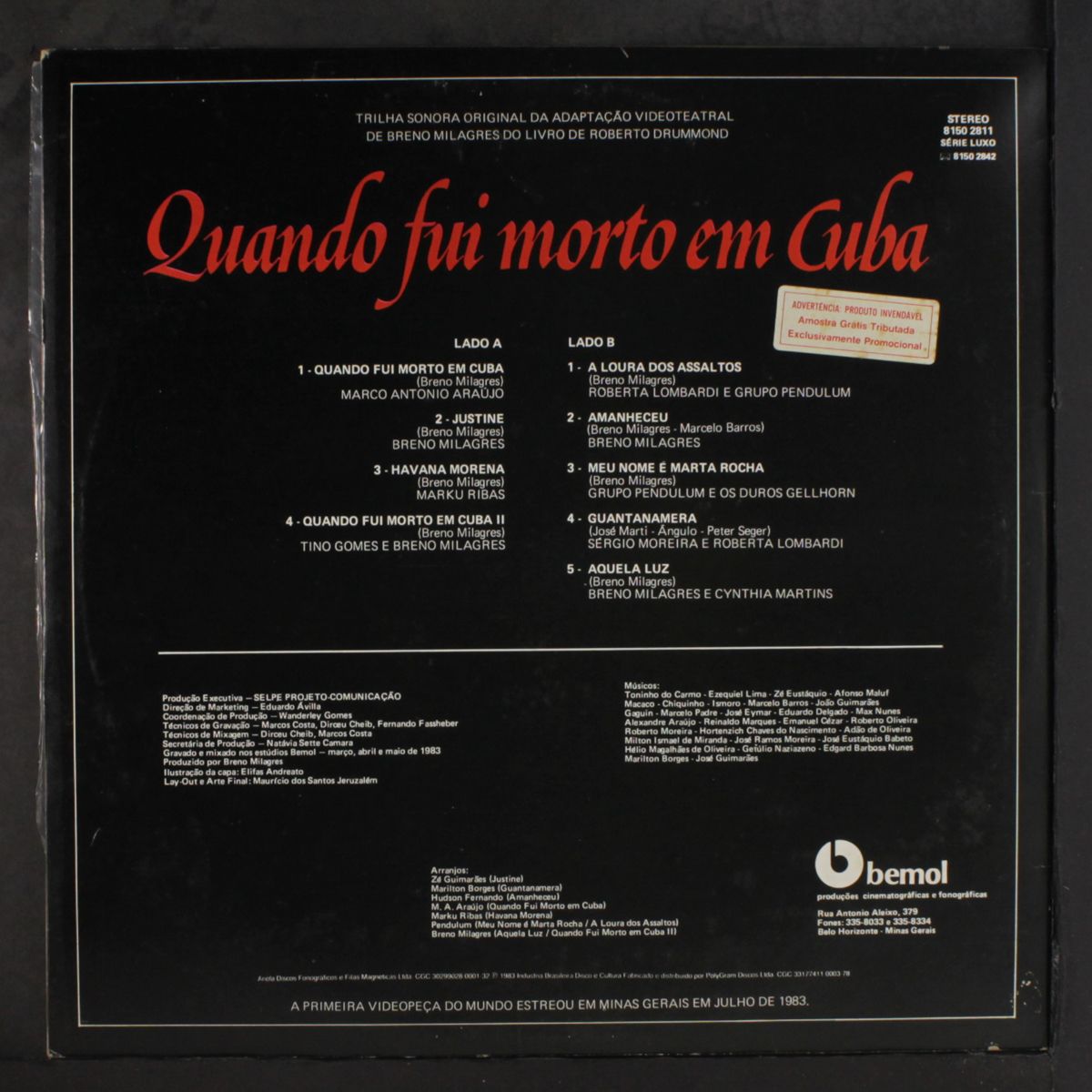 quando fui morto em cuba by VARIOUS