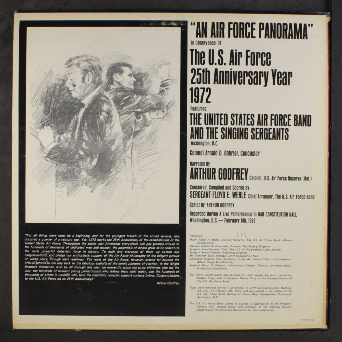 an air force panorama by ARTHUR GODFREY