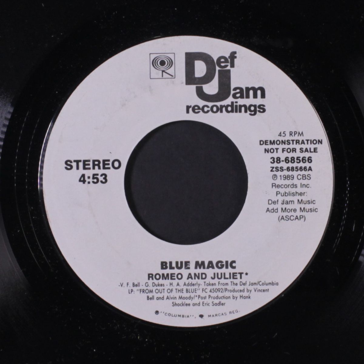 romeo and juliet / same by BLUE MAGIC
