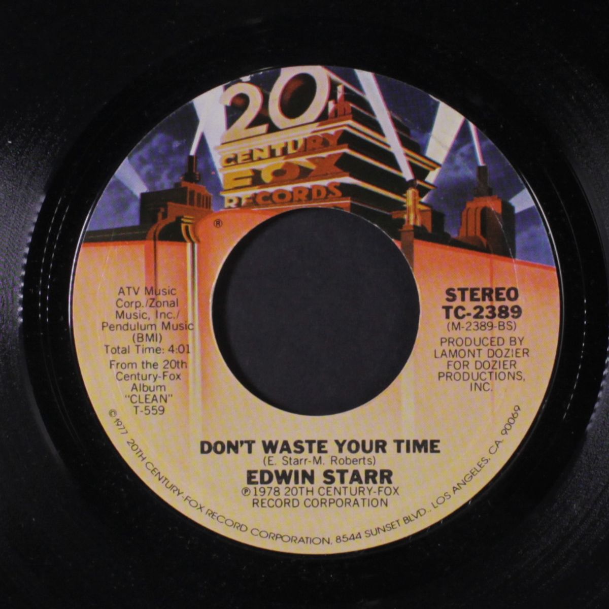 i'm so into you / don't waste your time by EDWIN STARR