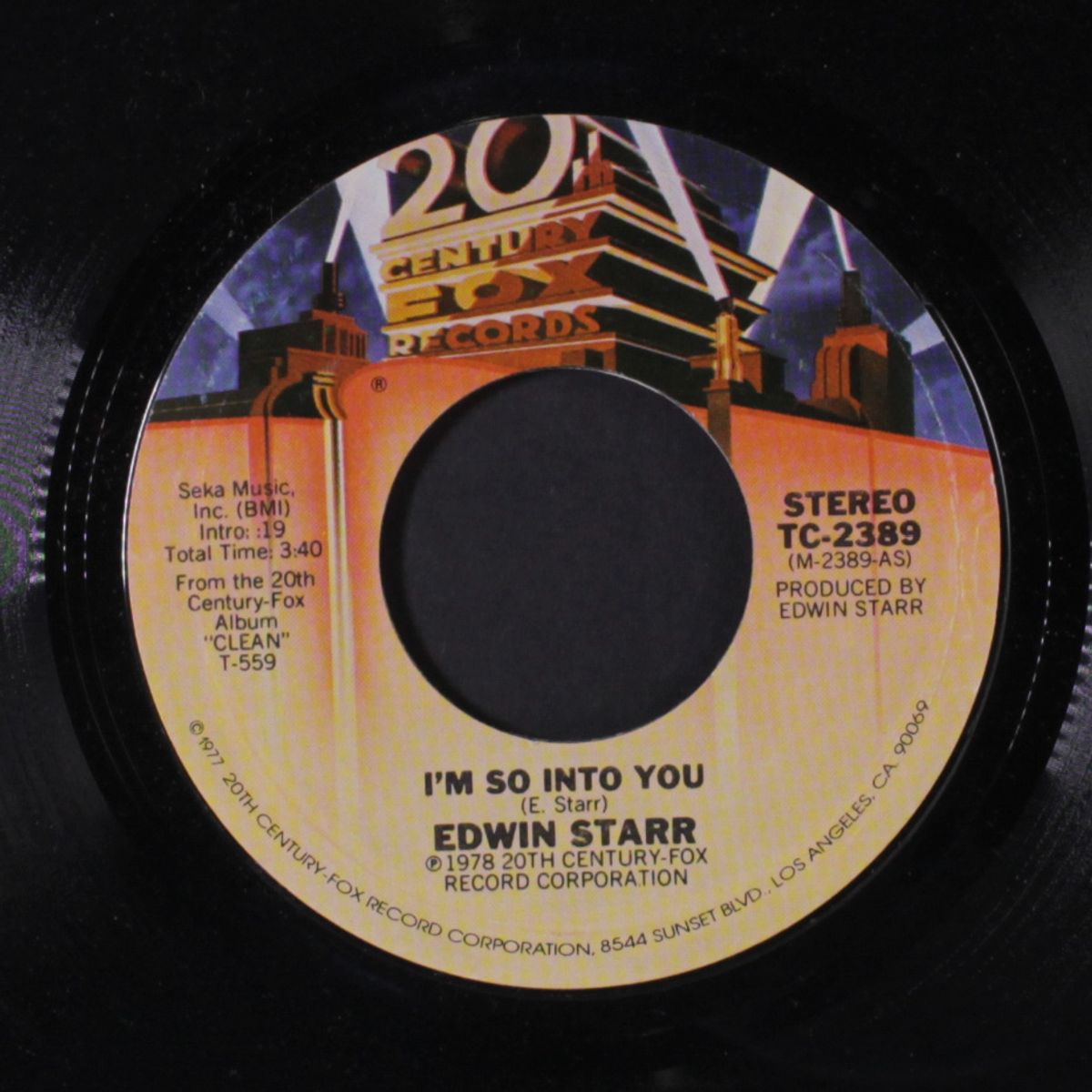 i'm so into you / don't waste your time by EDWIN STARR