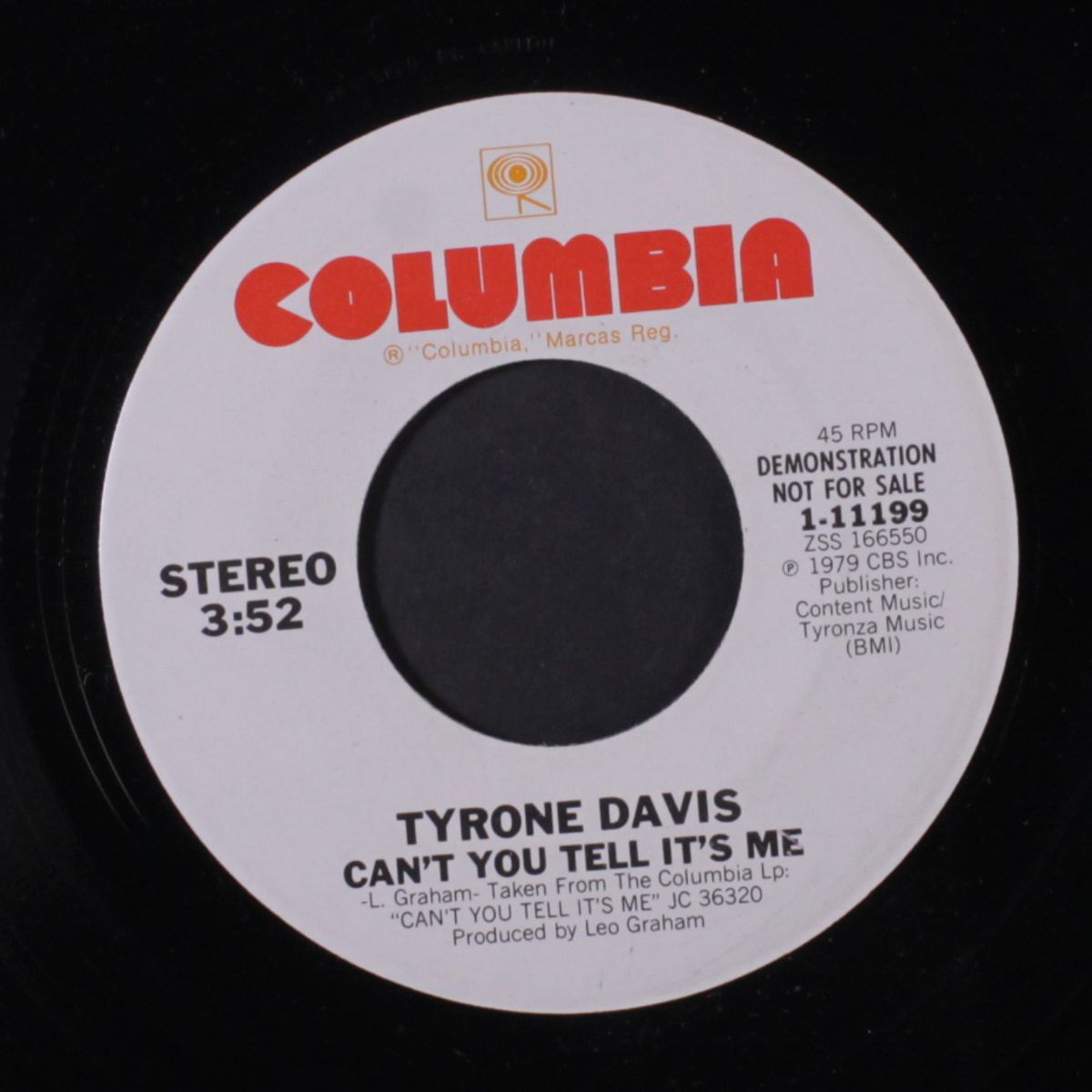can't you tell it's me / same by TYRONE DAVIS