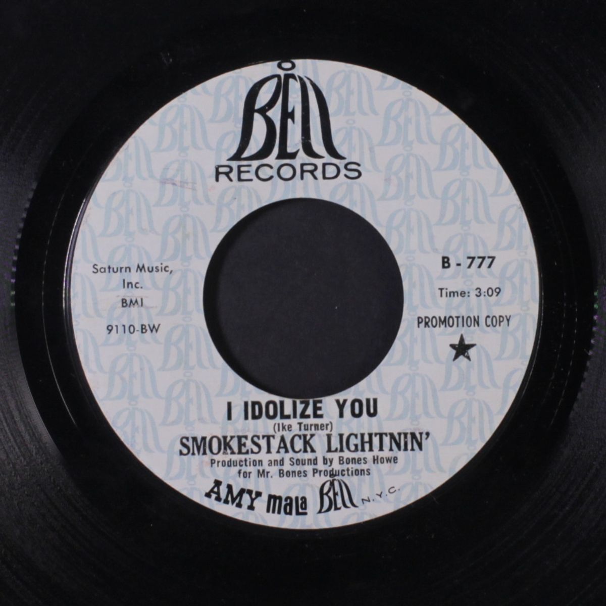 i idolize you / something's got a hold on me by SMOKESTACK LIGHTNIN'