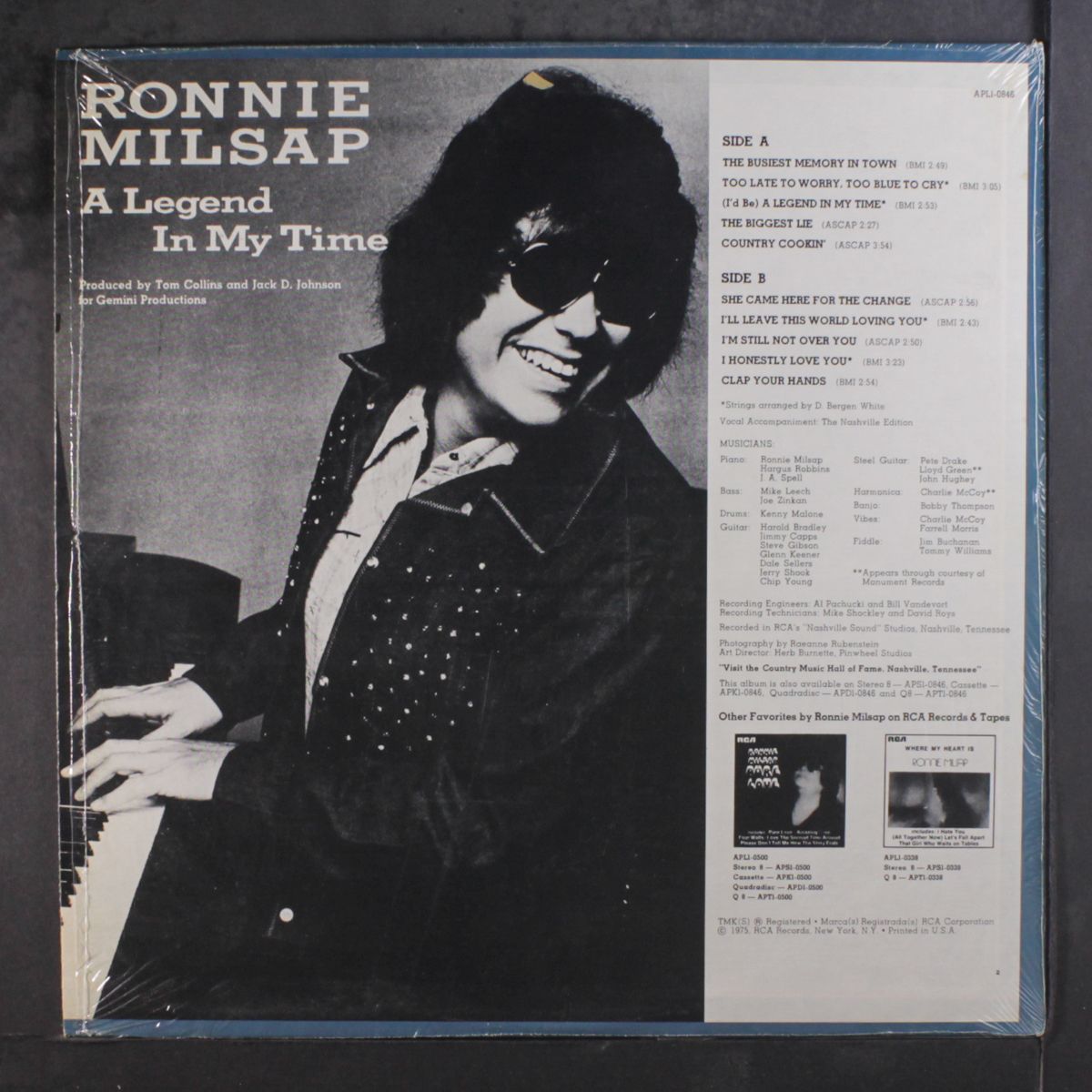a legend in my time by RONNIE MILSAP