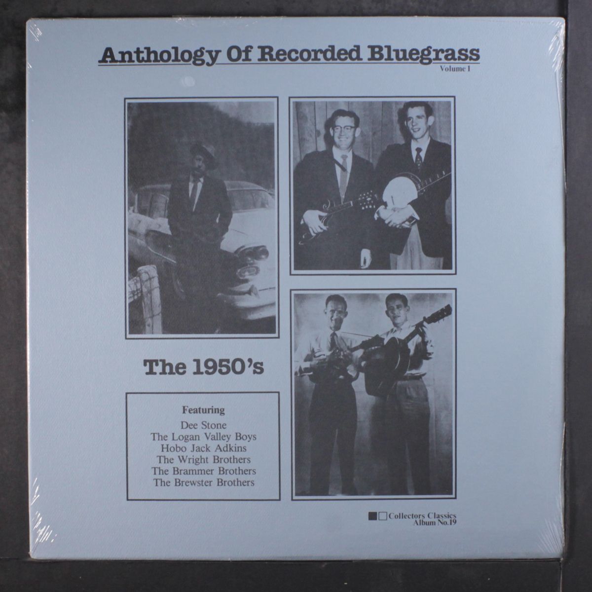 anthology of bluegrass, vol.1; the 50's" by VARIOUS