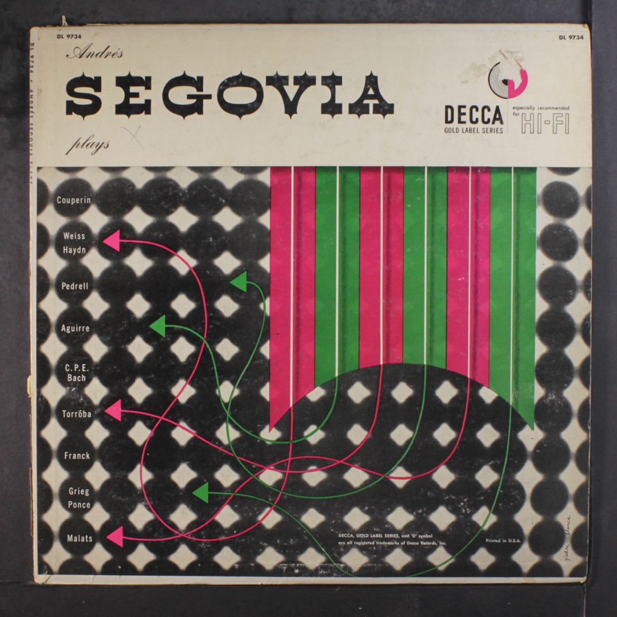 plays by ANDRES SEGOVIA