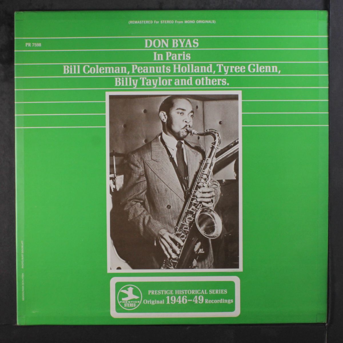 in paris by DON BYAS