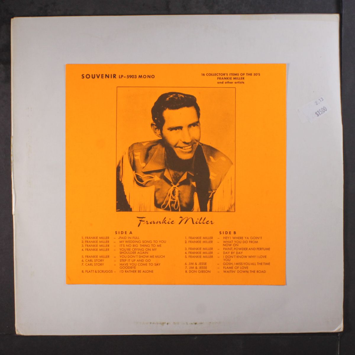16 collector's items of the 50's by FRANKIE MILLER