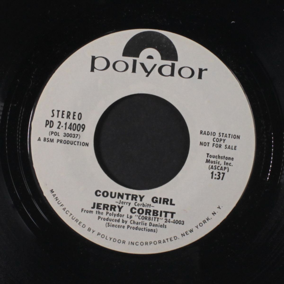 country girl / mono by JERRY CORBITT