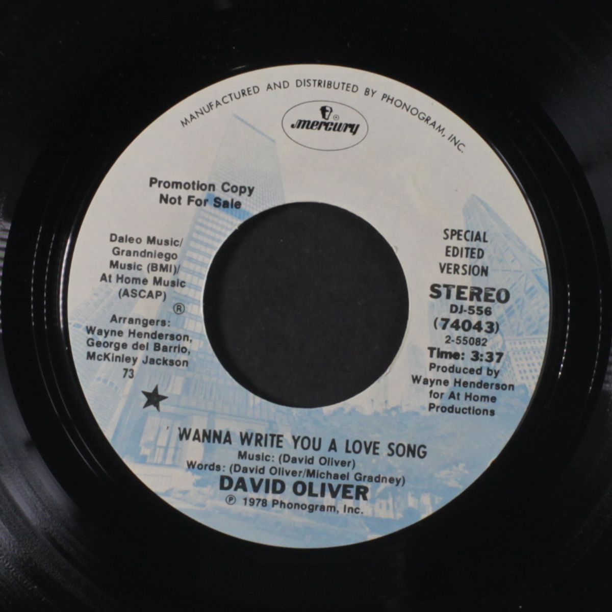 i wanna write you a love song / same by DAVID OLIVER