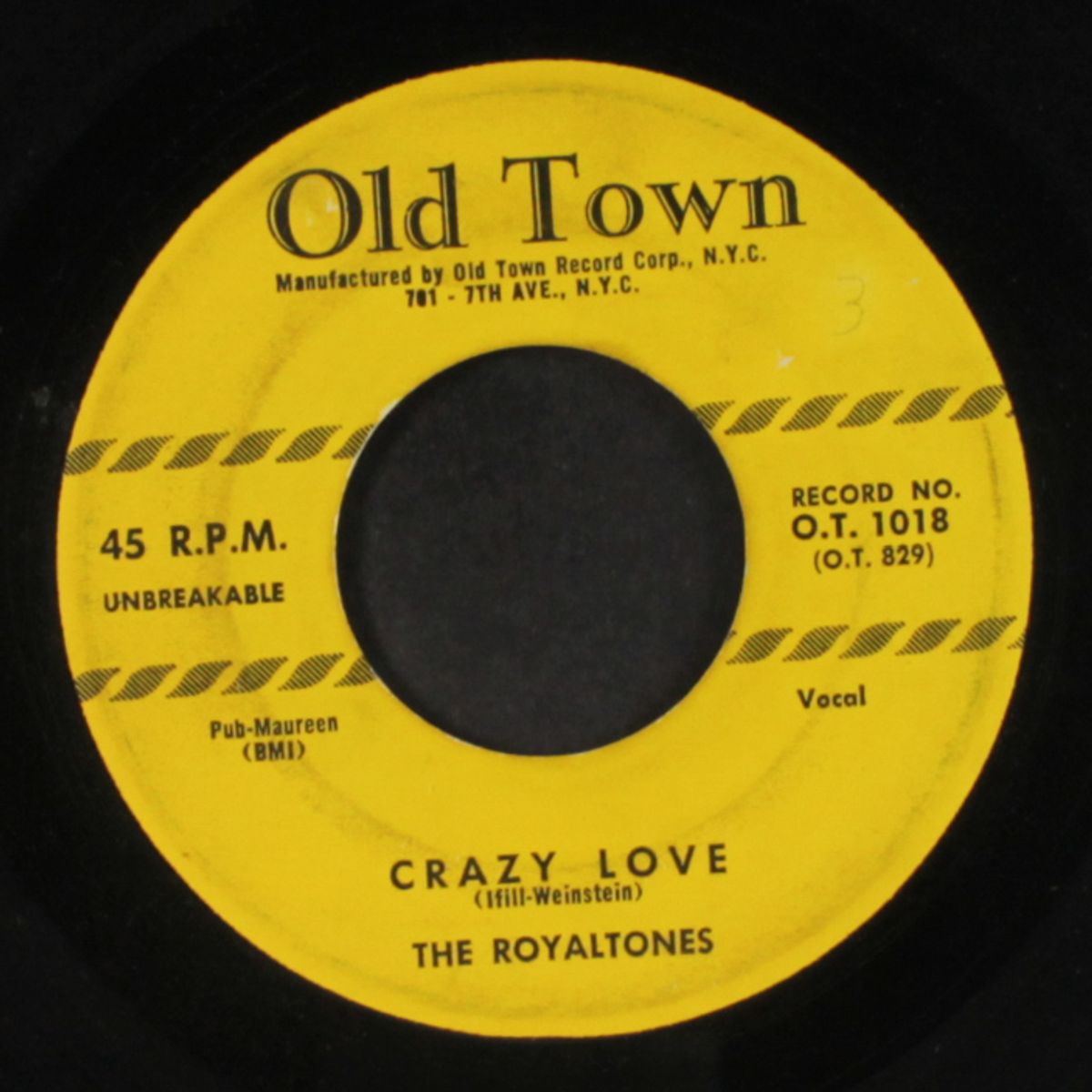 never let me go / crazy love by ROYALTONES
