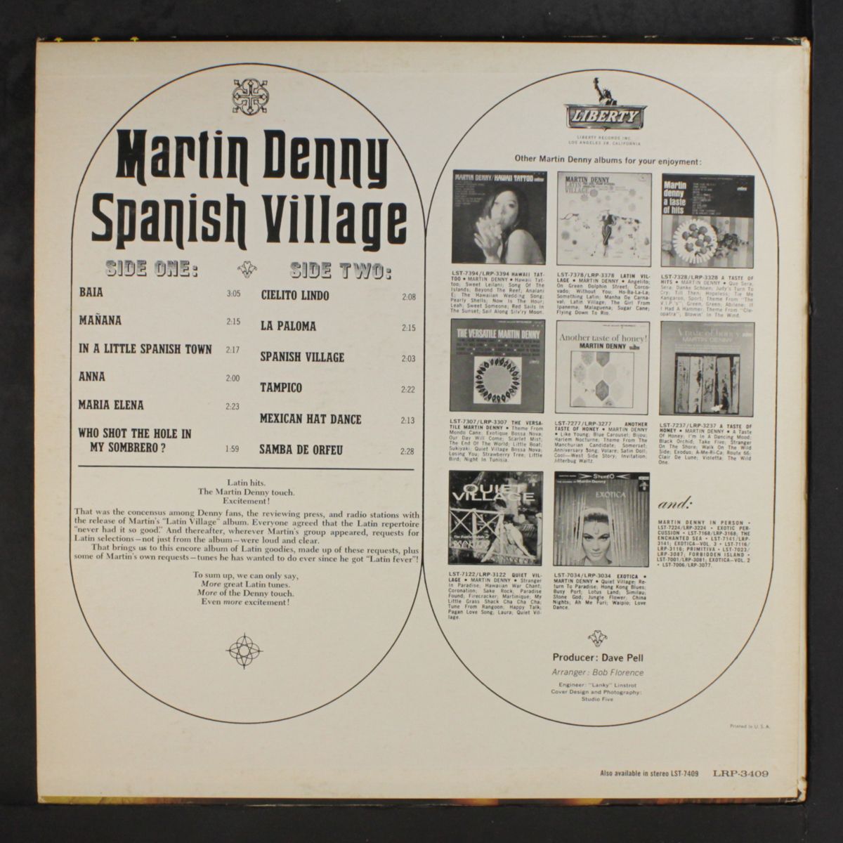 spanish village by MARTIN DENNY