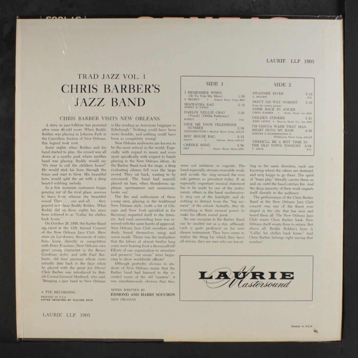 trad jazz, vol. 1 by CHRIS BARBER