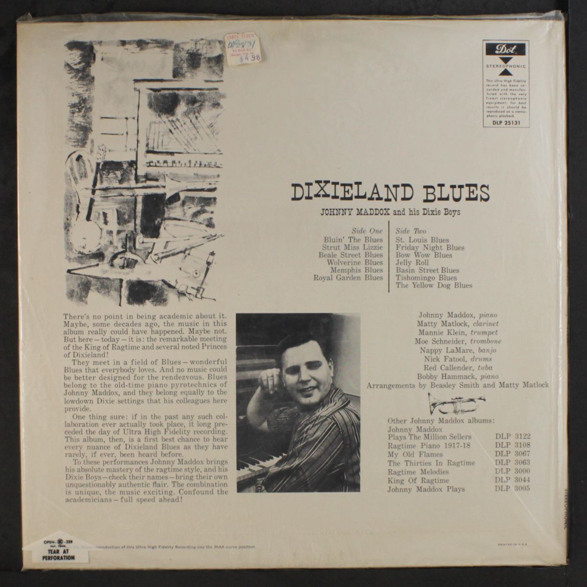 dixieland blues by JOHNNY MADDOX