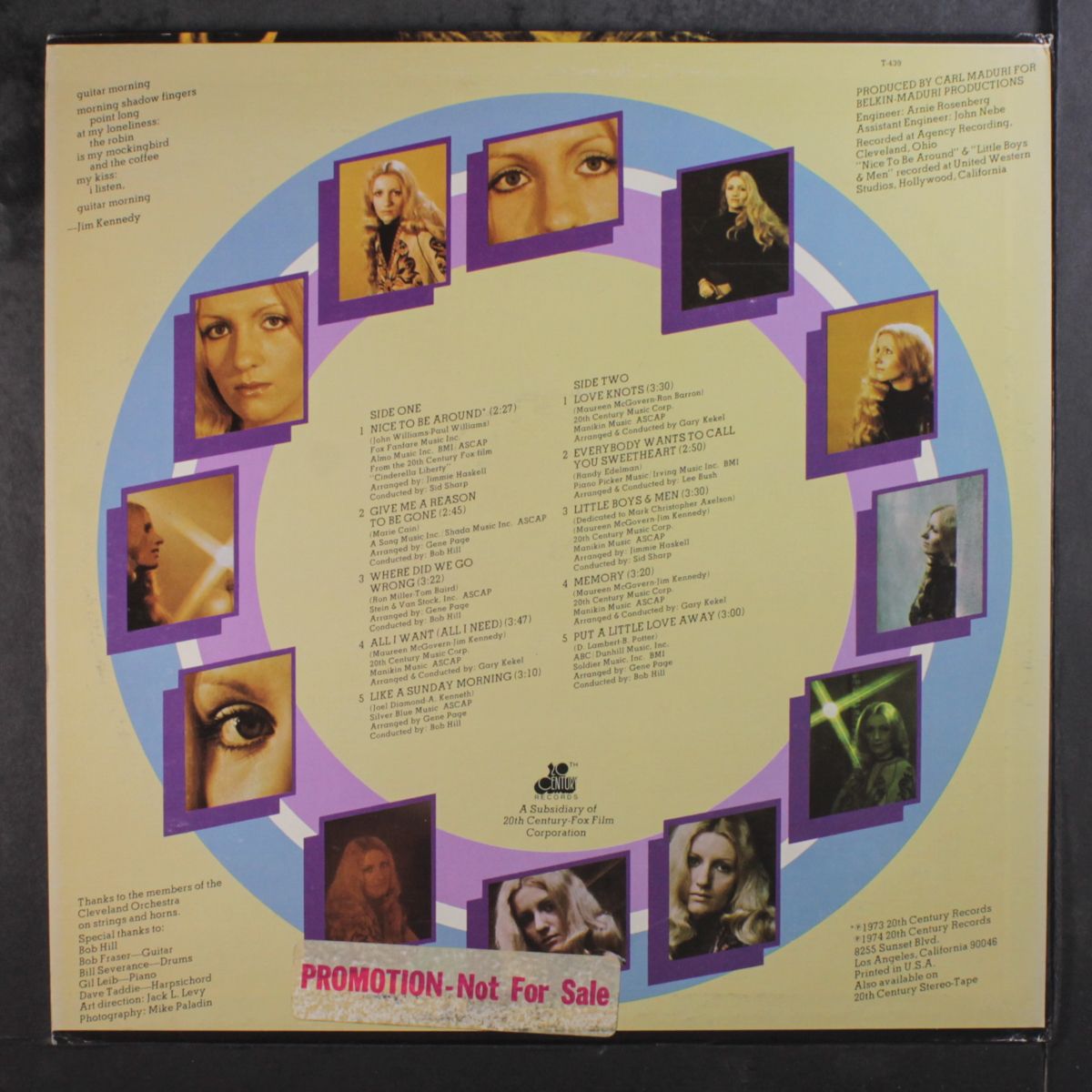 nice to be around by MAUREEN MCGOVERN