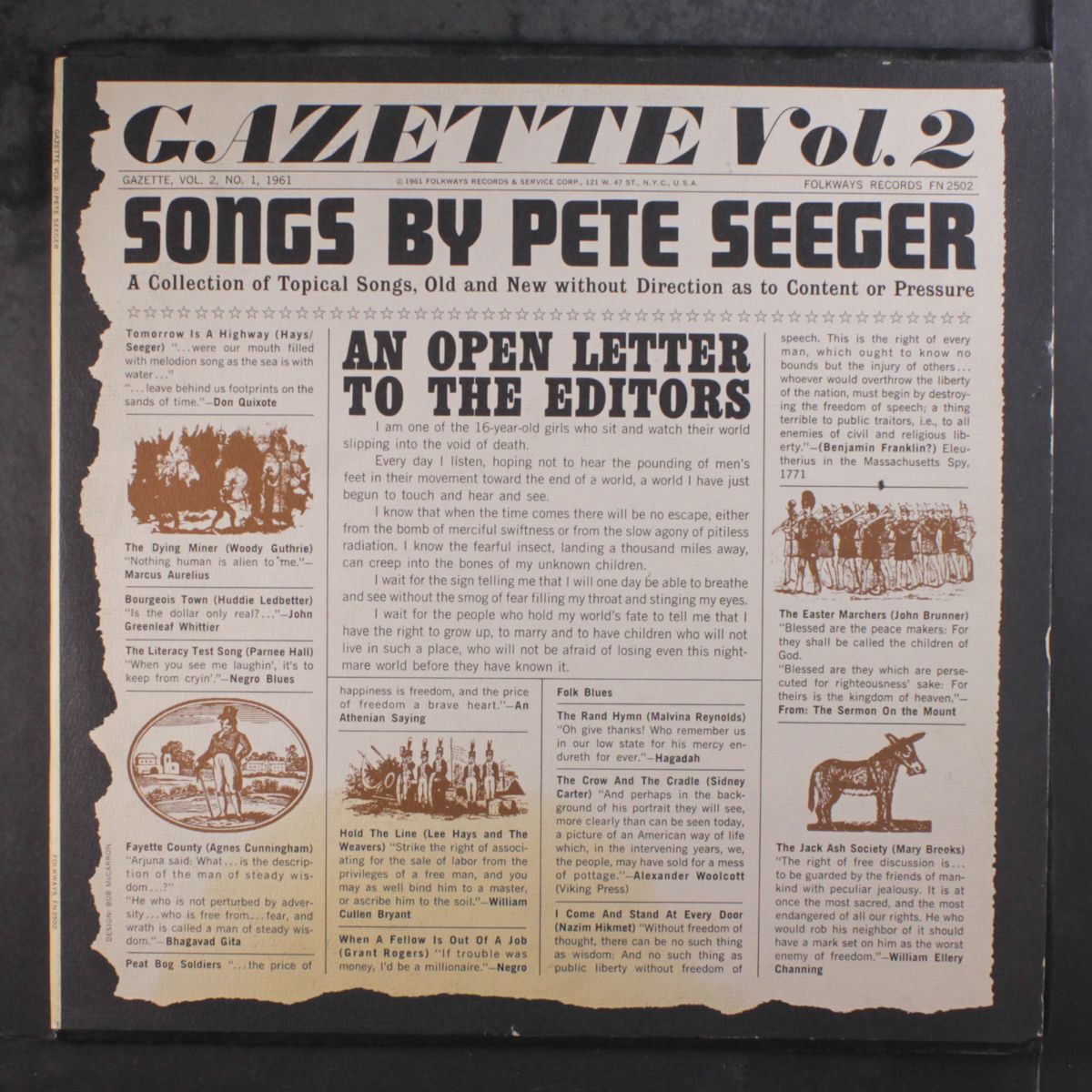 gazette, vol. 2 by PETE SEEGER