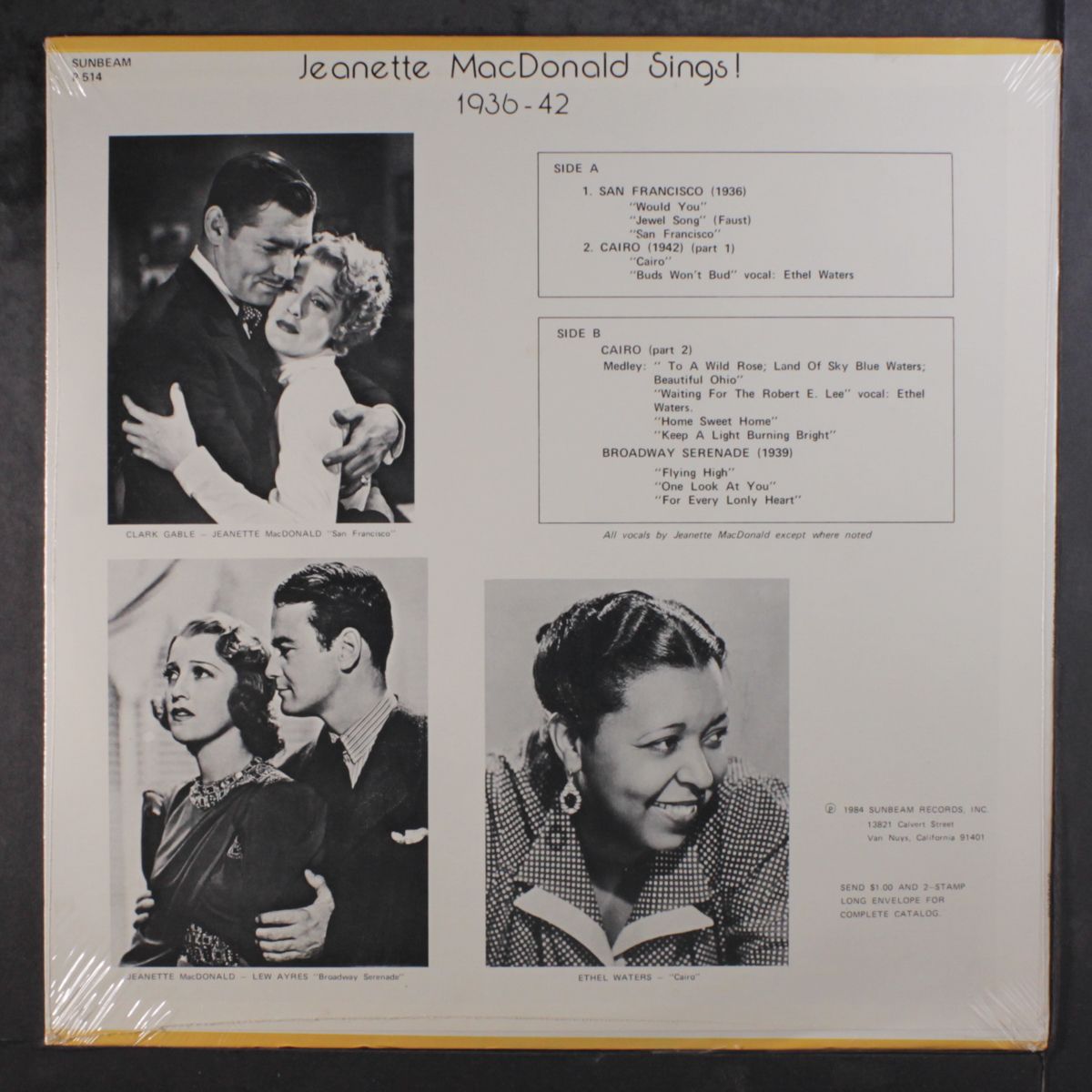 sings! (1936-1942) by JEANETTE MACDONALD